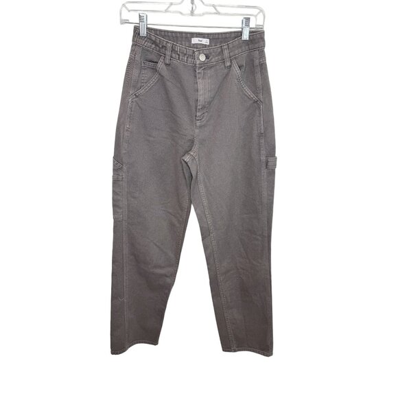 Aritzia TNA Gray Gramercy Pant - Size 0 - Picture 1 of 9